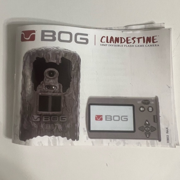 A pair of Bog Clandestine trail, or game cameras. Slightly used. - Picture 4 of 4